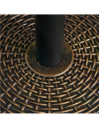 Outsunny Patio Weighted Umbrella Base Parasol Holder Outdoor Stand 25kg 84D-044