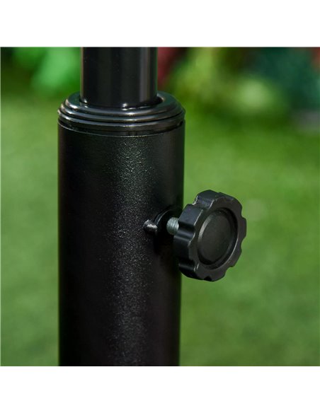 Outsunny Patio Weighted Umbrella Base Parasol Holder Outdoor Stand 25kg 84D-044 - pic 48188 | FastDaddyshop