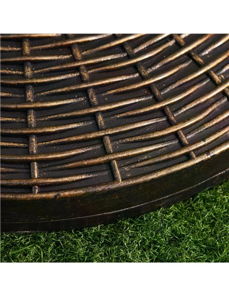 Outsunny Patio Weighted Umbrella Base Parasol Holder Outdoor Stand 25kg 84D-044 - pic 48189 | FastDaddyshop