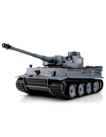 Heng Long 1:16 Tiger I RC Tank With Smoke and Sound - 2.4GHZ - photo05 - pic 48380 | FastDaddyshop