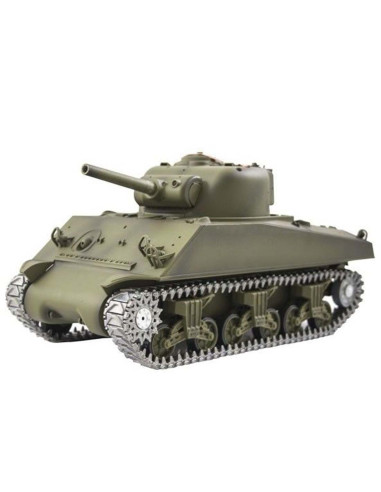 Heng Long 1:16 M4A3 Sherman RC Tank With Smoke, Sound And BB Gun - Metal Upgrade Pro Version, photo04
