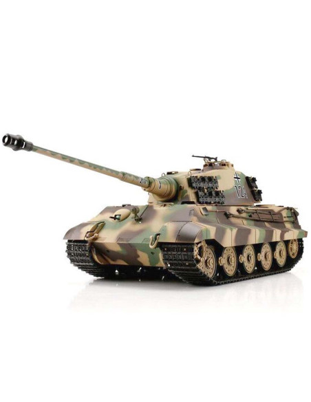 Heng Long 1:16 King Tiger Henschel RC Tank With Smoke and Sound - photo01 - pic 48430 | FastDaddyshop