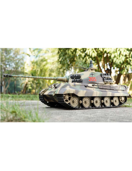 Heng Long 1:16 King Tiger Henschel RC Tank With Smoke and Sound - photo02 - pic 48431 | FastDaddyshop