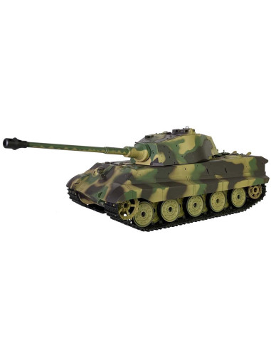 Heng Long 1:16 King Tiger Henschel RC Tank With Smoke and Sound - photo06