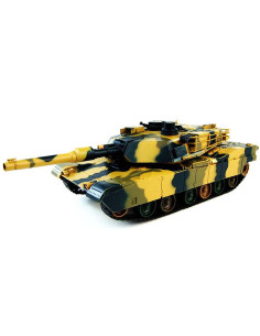 Heng Long 1:24 Airsoft BB M1A2 Abrams Battle RC Tank - photo01