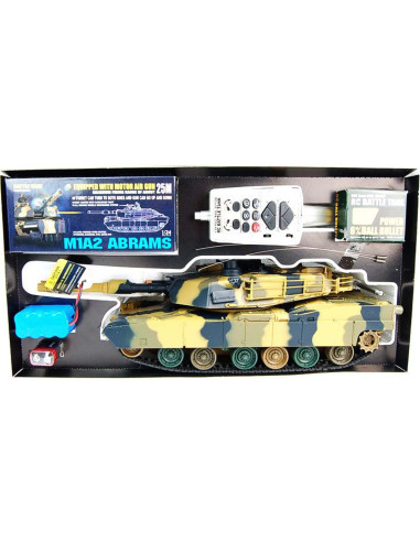 Heng Long 1:24 Airsoft BB M1A2 Abrams Battle RC Tank - photo10