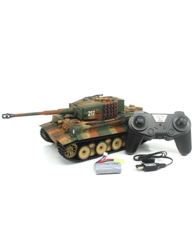 Heng Long 1:24 Scale Infrared Battle German Tiger RС Tank - photo02