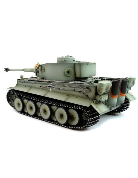 Taigen 1:16 Hand Painted RC Tank Tiger I Grey - Full Metal Upgrade - photo11 - pic 48519 | FastDaddyshop