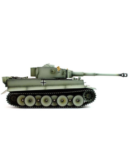 Taigen 1:16 Hand Painted RC Tank Tiger I Grey - Full Metal Upgrade - photo12 - pic 48520 | FastDaddyshop