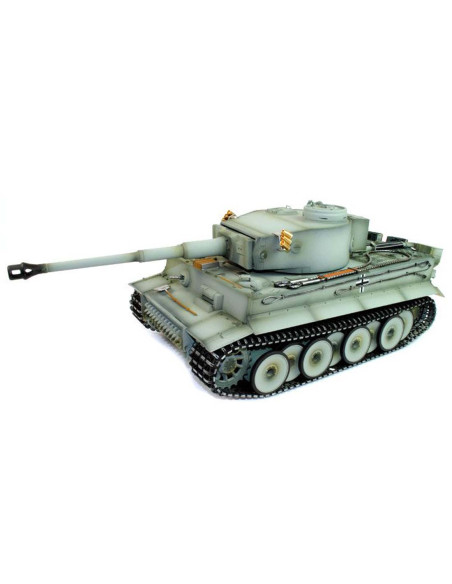 Taigen 1:16 Hand Painted RC Tank Tiger I Grey - Full Metal Upgrade - photo14 - pic 48522 | FastDaddyshop