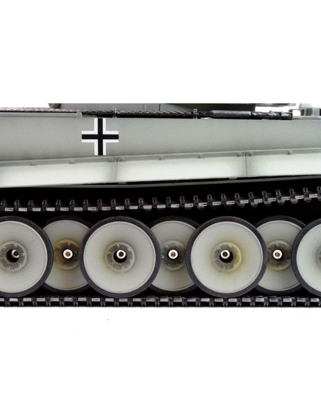 Taigen 1:16 Hand Painted RC Tank Tiger I Grey - Full Metal Upgrade - photo22 - pic 48530 | FastDaddyshop