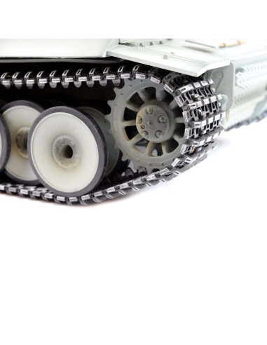 Taigen 1:16 Hand Painted RC Tank Tiger I Grey - Full Metal Upgrade - photo23