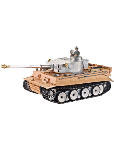 Taigen 1:16 Hand Painted RC Tank Tiger I Grey - Full Metal Upgrade - photo005