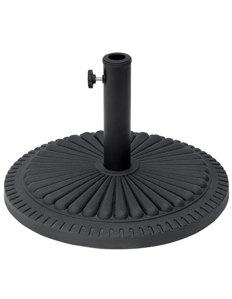 Outsunny Garden 15kg Round Parasol Base Cement, Black 84D-076 - pic 48553 | FastDaddyshop