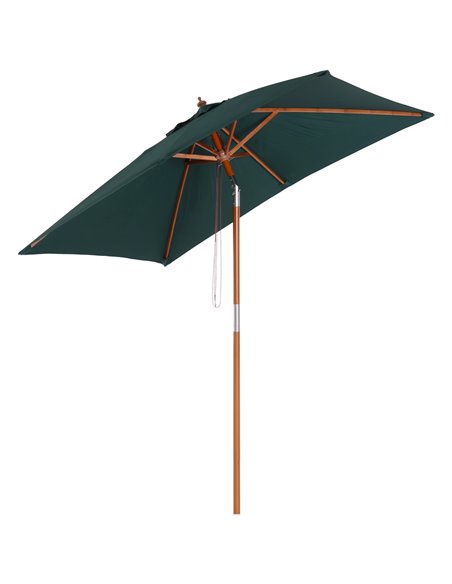 Outsunny Garden Umbrella Patio Umbrella Market Parasol, Green 84D-017GN - pic 48607 | FastDaddyshop