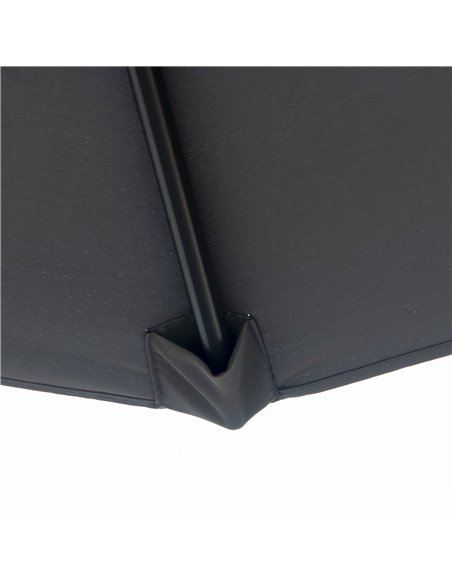 Outsunny 3(m) Tilting Parasol Garden Umbrellas, Outdoor Sun Shade with 8 Ribs, Tilt and Crank Handle for Balcony, Bench, Garden, - pic 48642 | FastDaddyshop