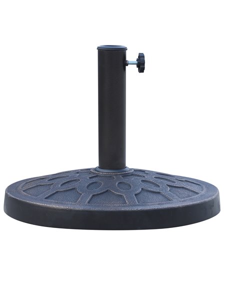 Outsunny 13kg Resin Umbrella Stand Holder, Bronze Tone 01-0414 - pic 48778 | FastDaddyshop