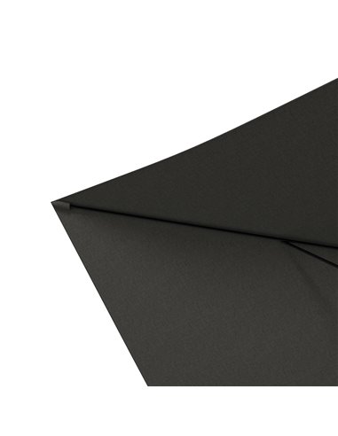 Outsunny 2 x 3(m) Garden Parasol Umbrella, Rectangular Outdoor Market Umbrella Sun Shade with Crank & Push Button Tilt, 6 Ribs, 
