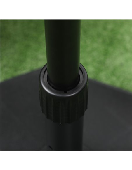 Outsunny 18kg Patio Parasol Base, Concrete Umbrella Base, 45.5cm Outdoor Umbrella Stand Holder for Parasol Poles 34mm, 38mm and  - pic 49074 | FastDaddyshop