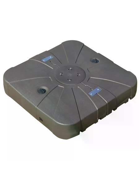 Outsunny Square Cantilever Patio Parasol Base Water or Sand Filled with Wheels Crossbar Heavy-Duty Umbrella Stand 84D-123 - pic 49102 | FastDaddyshop