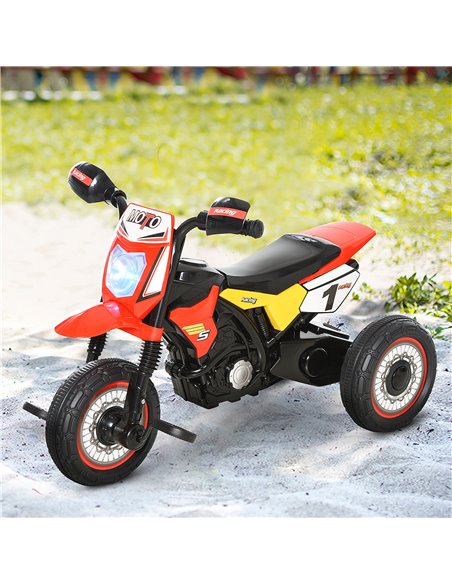 HOMCOM Toddlers 3-Wheel PP Ride On Pedal Trike Red - pic 4931 | FastDaddyshop