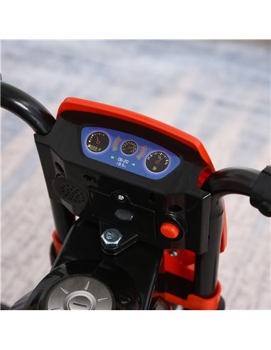 HOMCOM Toddlers 3-Wheel PP Ride On Pedal Trike Red