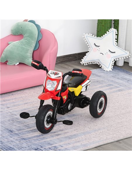 HOMCOM Toddlers 3-Wheel PP Ride On Pedal Trike Red - pic 4938 | FastDaddyshop