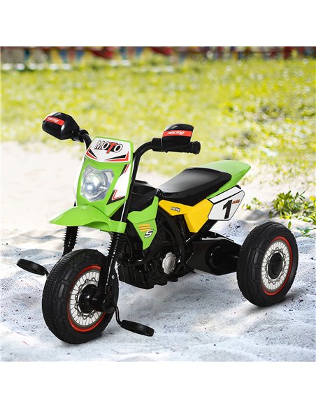 HOMCOM Toddlers 3-Wheel PP Ride On Pedal Trike Green - pic 4947 | FastDaddyshop