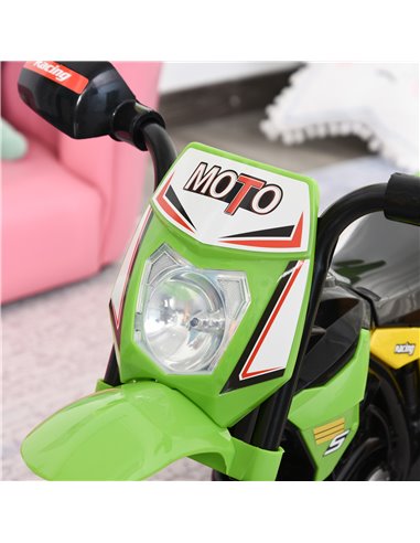 HOMCOM Toddlers 3-Wheel PP Ride On Pedal Trike Green