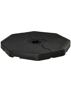 Outsunny Detachable Patio Umbrella Base Stand, Black 84D-134