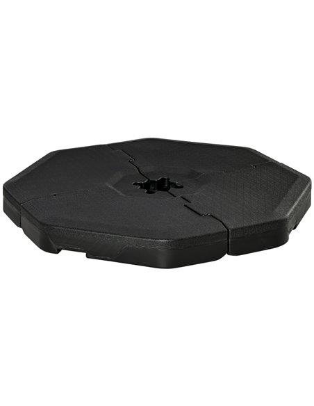 Outsunny Detachable Patio Umbrella Base Stand, Black 84D-134 - pic 49669 | FastDaddyshop