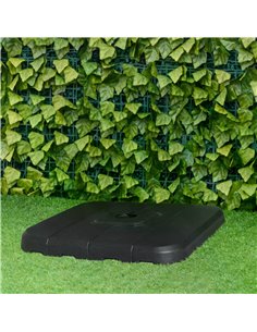 Outsunny Set of 4 Cantilever Parasol Base Stand, Black 84D-144 2