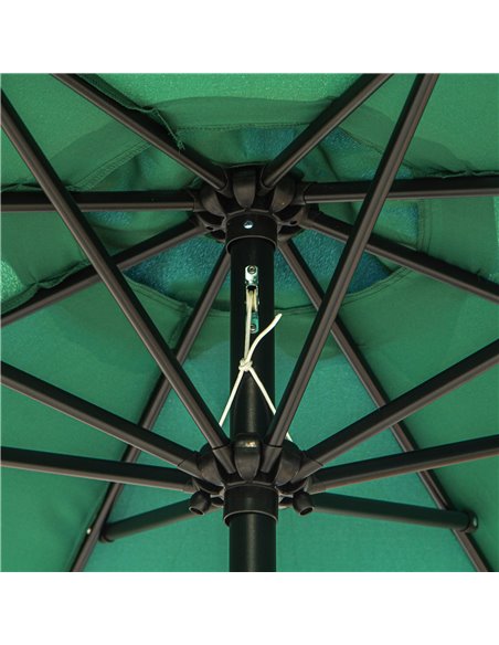 Outsunny 3(m) Tilting Parasol Garden Umbrellas, Outdoor Sun Shade with 8 Ribs, Tilt and Crank Handle for Balcony, Bench, Garden, - pic 49767 | FastDaddyshop