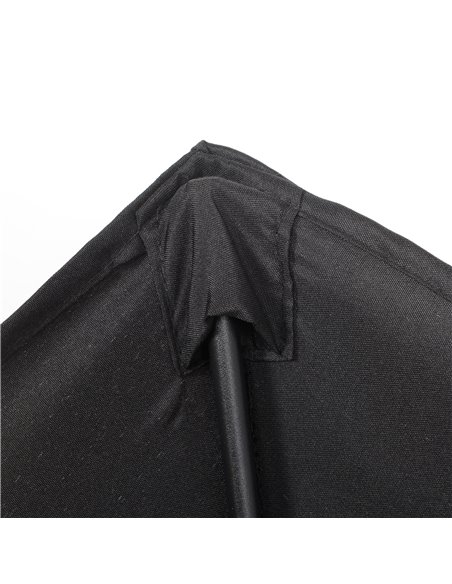 Outsunny Parasols Umbrellas 2m Patio Outdoor Sun Shade with 6 Sturdy Ribs for Balcony, Bench, Garden, Black 84D-159BK - pic 49847 | FastDaddyshop