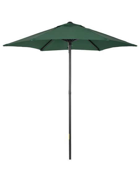 Outsunny 2m Patio Parasol Umbrella, Outdoor Sun Shade, Green 84D-159GN - pic 49849 | FastDaddyshop