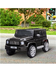 Homcom Mercedes Benz G500 Kids Electric Car 12V with Parental Remote Control, Black 2