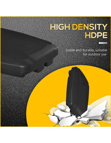 Outsunny 7kg Outdoor Umbrella Base Portable Umbrella Stand Weights for Cantilever Banana Parasol w/ Wheels, Water and Sand Fille - pic 50259 | FastDaddyshop