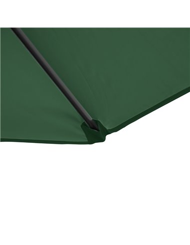 Outsunny 2.5M Garden Square Outdoor Umbrella with 360° Rotation, Offset Roma Patio Umbrella Hanging Sun Shade Canopy Shelter wit