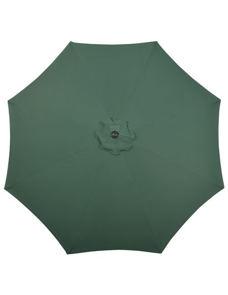 Outsunny Garden Parasol Umbrella, Outdoor Market Table Umbrella Sun Shade Canopy with 8 Ribs, Green 84D-235V00GN - pic 50486 | FastDaddyshop