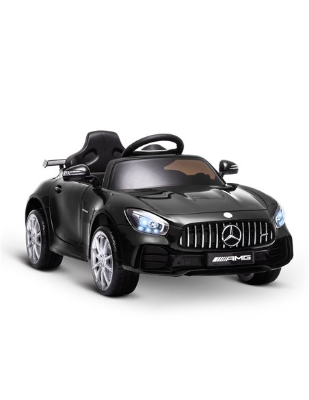 HOMCOM Compatible 12V Battery-powered 2 Motors Kids Electric Ride On Car GTR Toy with Parental Remote Control Music Lights MP3 f - pic 5066 | FastDaddyshop