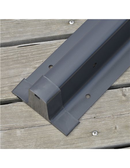 Outsunny 3 x 3(m) Cantilever Parasol, Square Garden Umbrella with Cross Base, Crank Handle, Tilt, 360° Rotation and Aluminium Fr - pic 50667 | FastDaddyshop