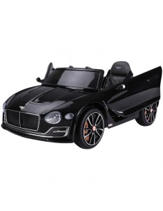 HOMCOM Kids Electric Car 6V Battery PP Licensed Bentley Ride On Toys Black