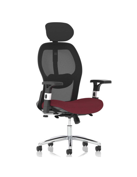 Sanderson II High Mesh Back Office Chair, Ginseng Chilli KCUP1356 - pic 50849 | FastDaddyshop