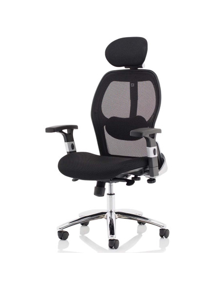 Sanderson II High Mesh Back Office Chair, Ginseng Chilli KCUP1356 - pic 50851 | FastDaddyshop
