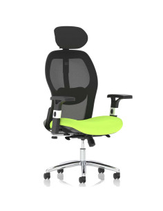 Sanderson II High Mesh Back Office Chair, Myrrh Green KCUP1358