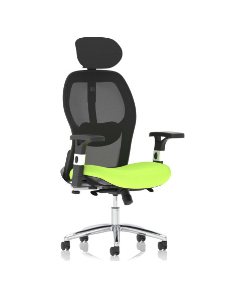 Sanderson II High Mesh Back Office Chair, Myrrh Green KCUP1358 - pic 50869 | FastDaddyshop