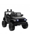 Homcom 2 Motors Kids Electric Car 12V Truck Off-road with Parental Remote Control, Black