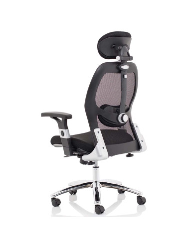 Sanderson II High Mesh Back Office Chair, Myrrh Green KCUP1358