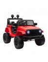 Homcom 2 Motors Kids Electric Car 12V Truck Off-road with Parental Remote Control, Red