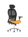 Sanderson II High Mesh Back Office Chair, Senna Yellow KCUP1360